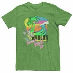 Licensed Character Men's Jurassic World Isla Nublar Raptor Beach Graphic Tee Kelly -Licensed Character Shop unnamed file 24855
