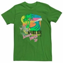 Licensed Character Men's Jurassic World Isla Nublar Raptor Beach Graphic Tee Kelly -Licensed Character Shop unnamed file 24856