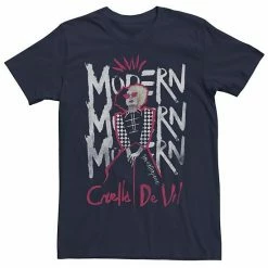 Licensed Character Men's Disney Cruella De Vil Modern Stack Tee Charcoal -Licensed Character Shop unnamed file 24883