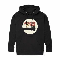Licensed Character Men's Peanuts 1969 Hoodie Heather Blue