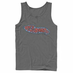 Licensed Character Men's DC Comics Red Tornado Text Logo Poster Tank Top -Licensed Character Shop unnamed file 24914