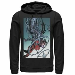 Licensed Character Men's DC Comics Superman Mechanics Comic Poster Hoodie Navy -Licensed Character Shop unnamed file 24921