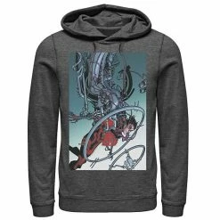 Licensed Character Men's DC Comics Superman Mechanics Comic Poster Hoodie Navy -Licensed Character Shop unnamed file 24923