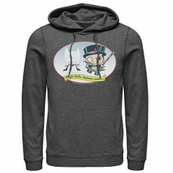 Licensed Character Men's DC Comics The Penguin Jingle Bells Batman Smells Christmas Hoodie Athletic Heather -Licensed Character Shop unnamed file 24928