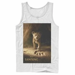 Licensed Character Men's Disney The Lion King Simba Paw Live Action Movie Poster Tank Black -Licensed Character Shop unnamed file 24932