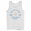 Licensed Character Men's Cartoon Network Adventure Time Finn The Human Youth Culture Forever Tank Athletic Heather -Licensed Character Shop unnamed file 24946