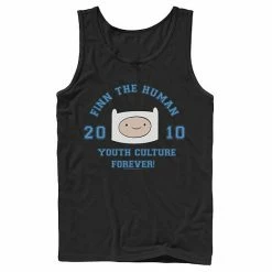 Licensed Character Men's Cartoon Network Adventure Time Finn The Human Youth Culture Forever Tank Athletic Heather -Licensed Character Shop unnamed file 24949