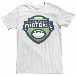 Licensed Character Men's ESPN Fantasy Football Left Chest Logo Tee Red Heather -Licensed Character Shop unnamed file 24967