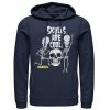 Licensed Character Men's Beavis And Butthead Skulls Are Cool Hoodie Black -Licensed Character Shop unnamed file 24974
