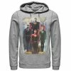 Licensed Character Men's DC Comics Justice League Heroes Look Up Hoodie Navy -Licensed Character Shop unnamed file 24978