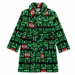 Licensed Character Boys 6-12 Minecraft "Many Mobs" Robe