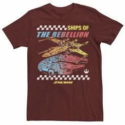 Licensed Character Men's Star Wars Ships Of The Rebellion Tee Royal -Licensed Character Shop unnamed file 25006