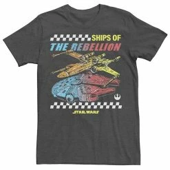Licensed Character Men's Star Wars Ships Of The Rebellion Tee Royal -Licensed Character Shop unnamed file 25008