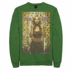 Licensed Character Men's Britney Spears Oops I Did It Again Postere Sweatshirt White -Licensed Character Shop unnamed file 25018