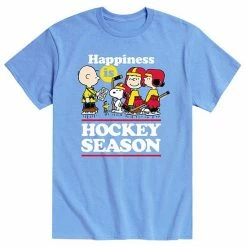 Licensed Character Men's Peanuts Hockey Season Tee Grey -Licensed Character Shop unnamed file 2503
