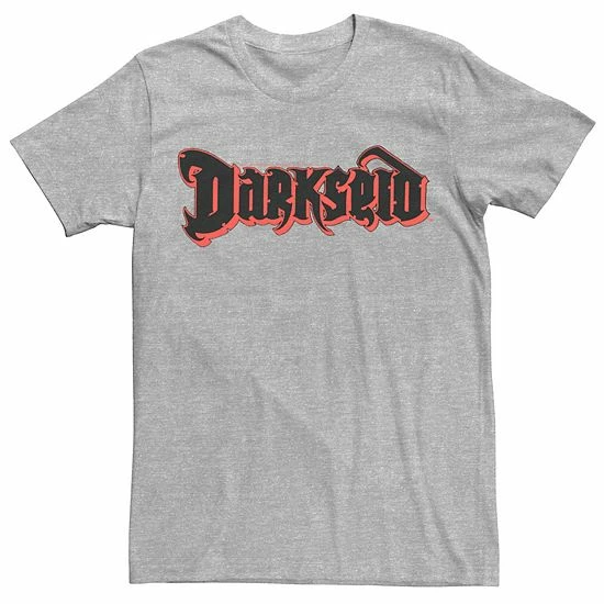 Licensed Character Men's DC Comics Darkseid Text Logo Poster Tee Charcoal 4 Licensed Character Men's DC Comics Darkseid Text Logo Poster Tee Charcoal - Image 2