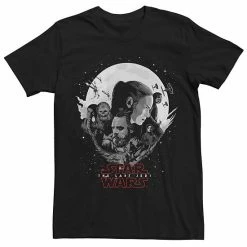 Licensed Character Men's Star Wars The Last Jedi Tonal Poster Tee Charcoal Heather -Licensed Character Shop unnamed file 25083