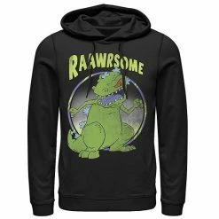 Licensed Character Men's RugRats Reptar Raawrsome Hoodie Black -Licensed Character Shop unnamed file 25086