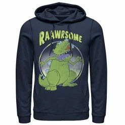 Licensed Character Men's RugRats Reptar Raawrsome Hoodie Black -Licensed Character Shop unnamed file 25089