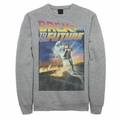 Licensed Character Men's Back To The Future Classic Poster Sweatshirt Royal -Licensed Character Shop unnamed file 25094