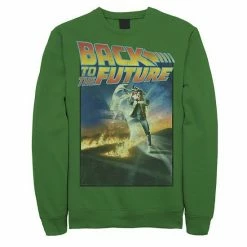Licensed Character Men's Back To The Future Classic Poster Sweatshirt Royal -Licensed Character Shop unnamed file 25096
