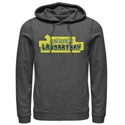 Licensed Character Men's Cartoon Network Dexter's Laboratory Original Logo Hoodie Black -Licensed Character Shop unnamed file 25145