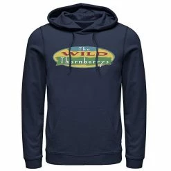Licensed Character Men's Nickelodeon The Wild Thorberrys Original Logo Hoodie Black -Licensed Character Shop unnamed file 25150