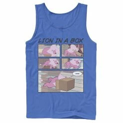 Licensed Character Men's Cartoon Network Stevens Universe Lion In A Box Comic Strip Tank White -Licensed Character Shop unnamed file 25170