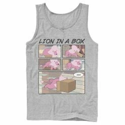 Licensed Character Men's Cartoon Network Stevens Universe Lion In A Box Comic Strip Tank White -Licensed Character Shop unnamed file 25174