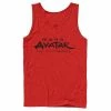 Licensed Character Men's Avatar The Last Airbender Painted Show Ideograph Logo Tank Royal -Licensed Character Shop unnamed file 25175