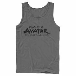 Licensed Character Men's Avatar The Last Airbender Painted Show Ideograph Logo Tank Royal -Licensed Character Shop unnamed file 25178
