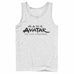 Licensed Character Men's Avatar The Last Airbender Painted Show Ideograph Logo Tank Royal -Licensed Character Shop unnamed file 25181