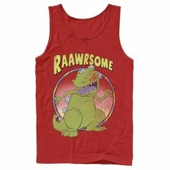 Licensed Character Men's RugRats Reptar Raawrsome Tank Red -Licensed Character Shop unnamed file 25190