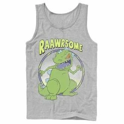 Licensed Character Men's RugRats Reptar Raawrsome Tank Red -Licensed Character Shop unnamed file 25193