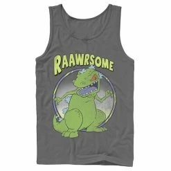 Licensed Character Men's RugRats Reptar Raawrsome Tank Red -Licensed Character Shop unnamed file 25195