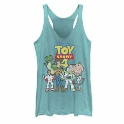 Licensed Character Disney / Pixar's Toy Story 4 Juniors' New Group Shot Movie Logo Poster Tank Top Royal Heather -Licensed Character Shop unnamed file 25200