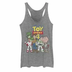 Licensed Character Disney / Pixar's Toy Story 4 Juniors' New Group Shot Movie Logo Poster Tank Top Royal Heather -Licensed Character Shop unnamed file 25202