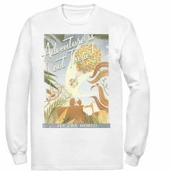 Licensed Character Men's Disney / Pixar Up Poster Distressed Vintage Tee Navy -Licensed Character Shop unnamed file 25205