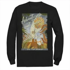 Licensed Character Men's Disney / Pixar Up Poster Distressed Vintage Tee Navy -Licensed Character Shop unnamed file 25207