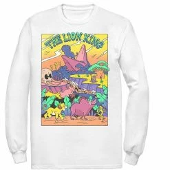 Licensed Character Men's Disney Lion King Legend Of Lion King Colorful Tee Navy -Licensed Character Shop unnamed file 25216