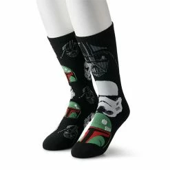 Licensed Character Men's Star Wars Crew Socks
