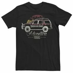 Licensed Character Men's Jurassic Park Road Trip Tee Navy Heather -Licensed Character Shop unnamed file 25251