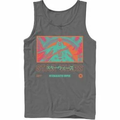 Licensed Character Men's Star Wars Bright Baddies Vader Tank Navy -Licensed Character Shop unnamed file 25281