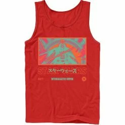 Licensed Character Men's Star Wars Bright Baddies Vader Tank Navy -Licensed Character Shop unnamed file 25282