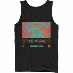 Licensed Character Men's Star Wars Bright Baddies Vader Tank Navy -Licensed Character Shop unnamed file 25284