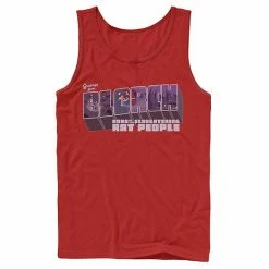 Licensed Character Men's Invader Zim Greetings From Blorch Graphic Tank Top Charcoal -Licensed Character Shop unnamed file 25293