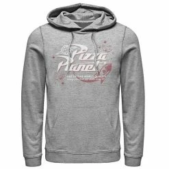 Licensed Character Men's Disney / Pixar Toy Story Vintage Pizza Planet Logo Hoodie Black