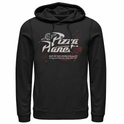 Licensed Character Men's Disney / Pixar Toy Story Vintage Pizza Planet Logo Hoodie Black -Licensed Character Shop unnamed file 25307