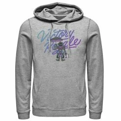 Licensed Character Men's Fortnite Raven Victory Royale Hoodie Charcoal Heather -Licensed Character Shop unnamed file 25314