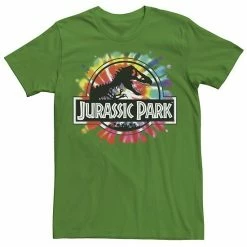 Licensed Character Men's Jurassic Park Classic Logo Tie Dye Graphic Tee Navy -Licensed Character Shop unnamed file 25329